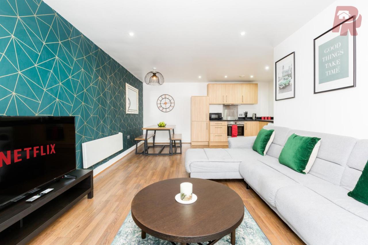 Granville Street - Spacious 2 Bedroom Apartment Birmingham City Centre Eksteriør billede